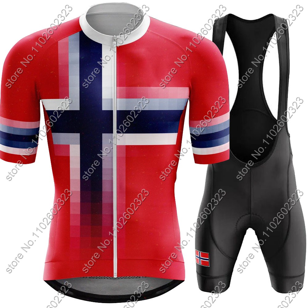 Mountain Biking Jersey - 2024 Norway Cycling Jersey National Team