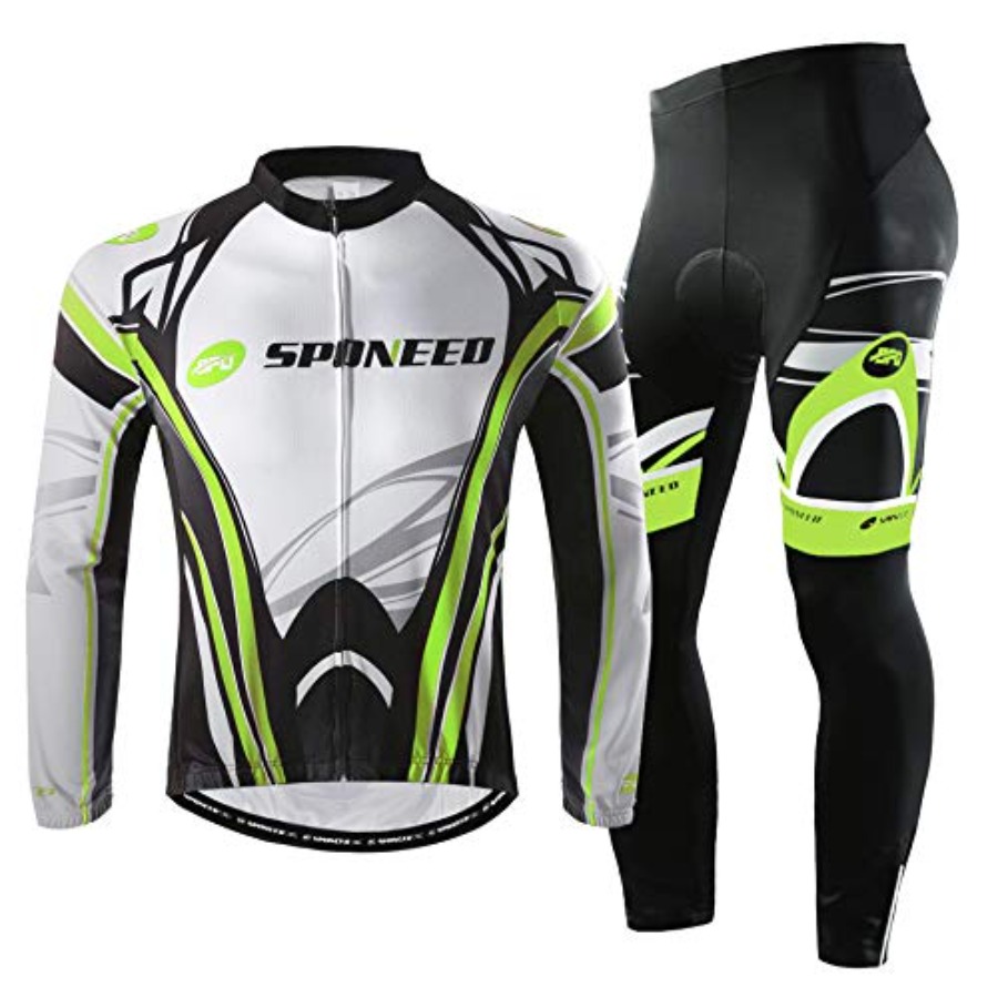 Mountain Biking Outfits Women - sponeed Cycling Clothes for Men Long