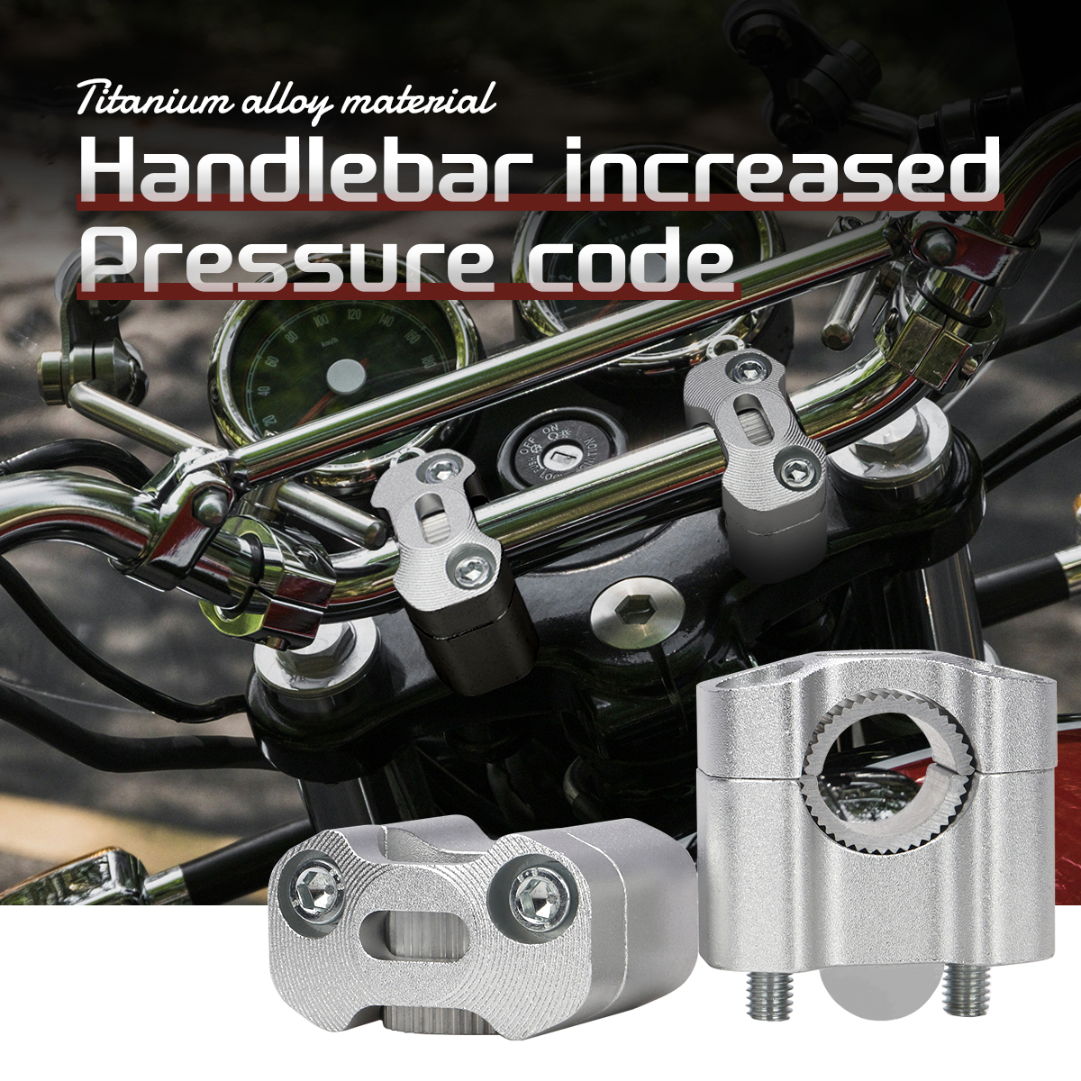 2pcs Motorcycle Modification A - Handlebar Riser Stem บทวิจารณ์และราคา