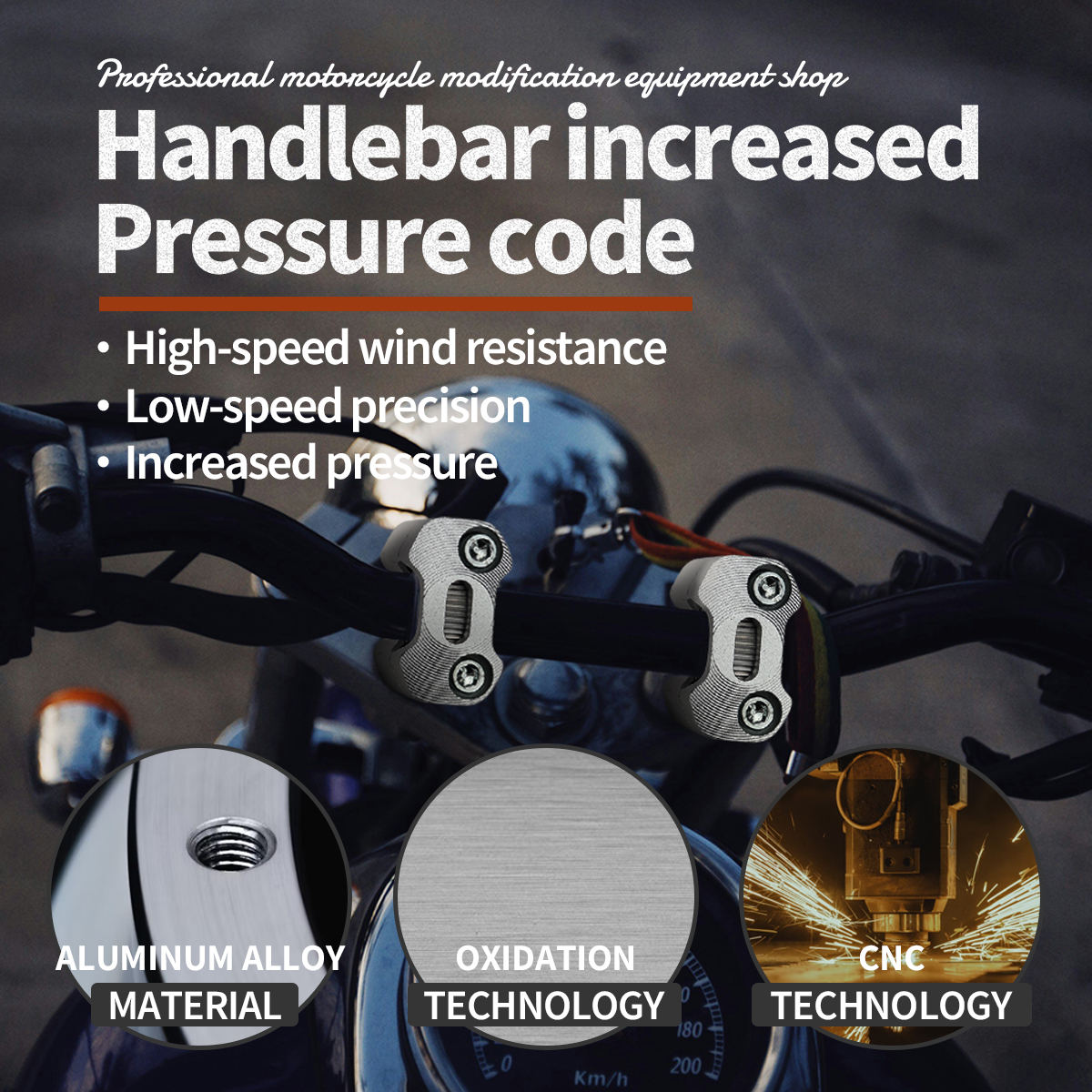 2pcs Motorcycle Modification A - Handlebar Riser Stem บทวิจารณ์และราคา