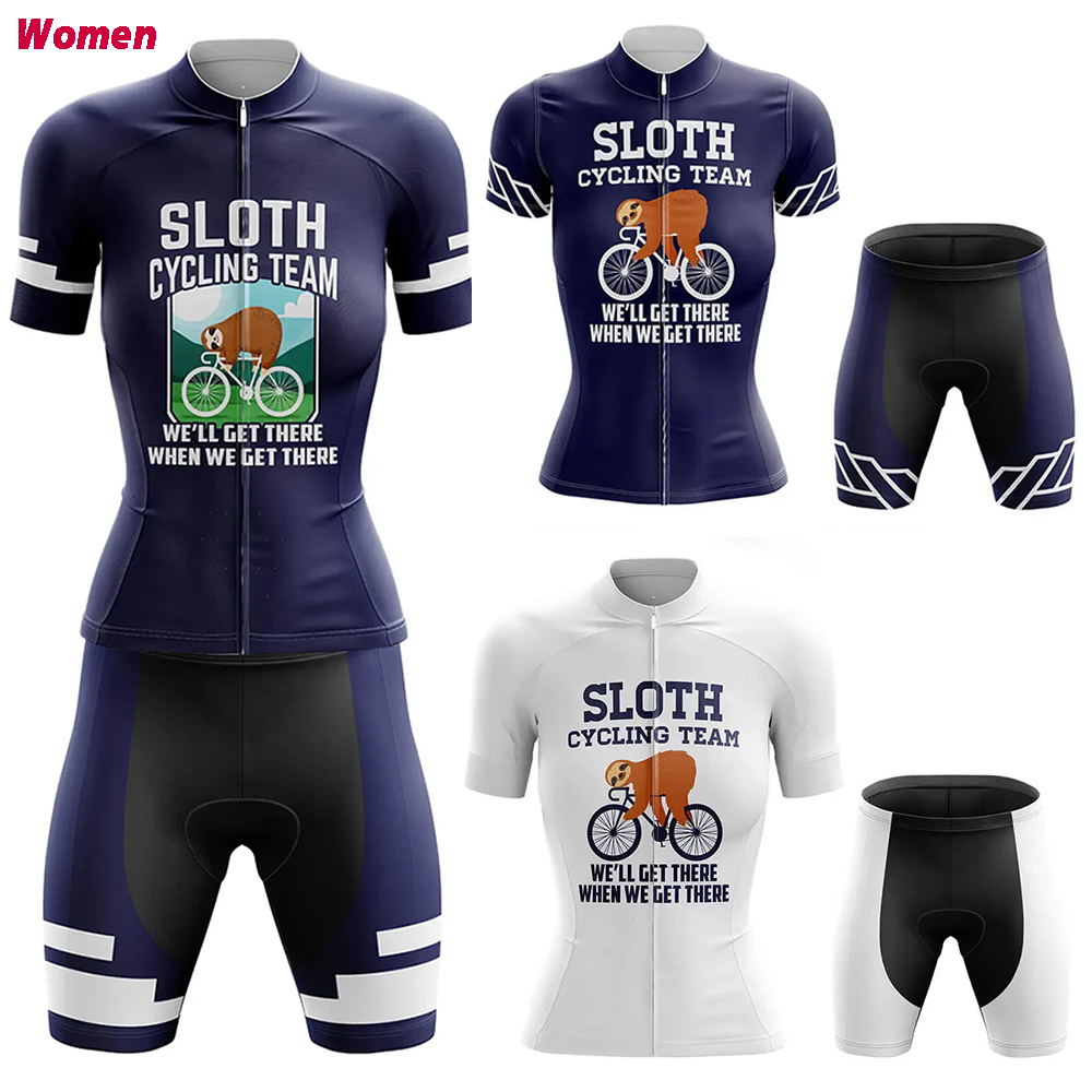 Sloth Cycling Polyester Cyclin - Mountain Biking Outfits Women บทวิจารณ์และราคา