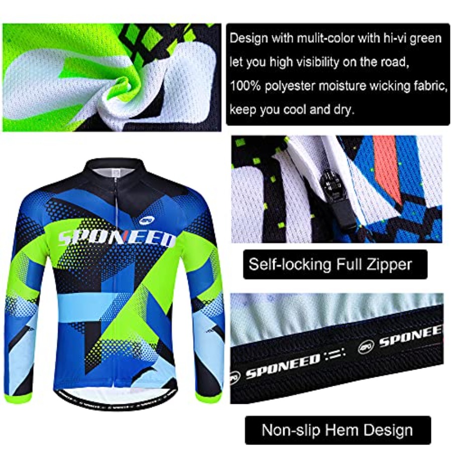 sponeed Cycling Clothes for Me - Mountain Biking Jersey บทวิจารณ์และราคา