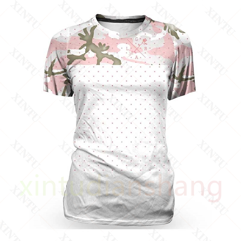 Women's Technical Jersey Motoc - Mountain Biking Jersey บทวิจารณ์และราคา
