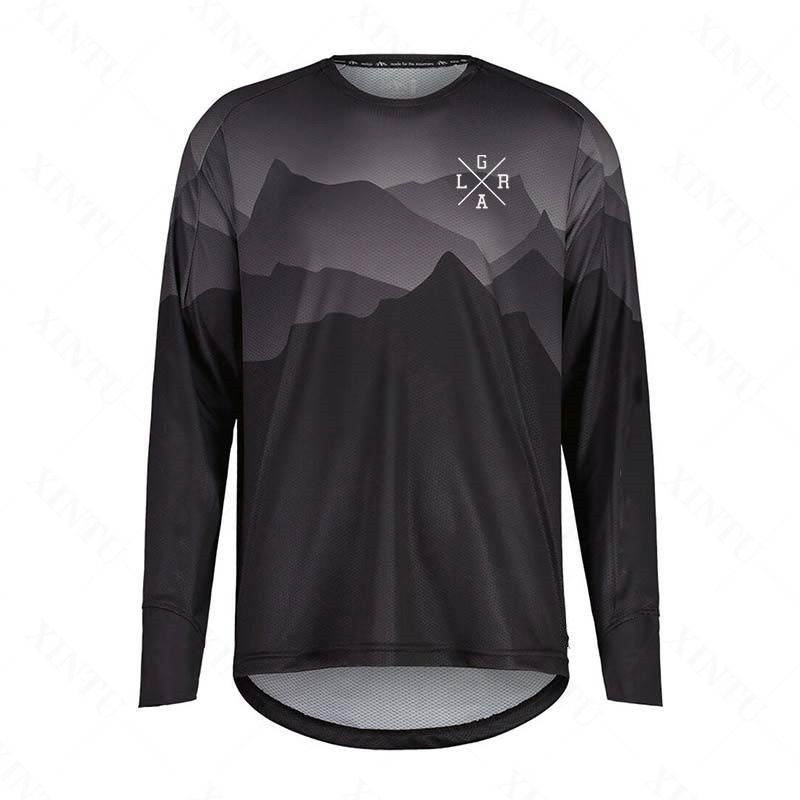 Men's motorcycle lrga jersey M - Mountain Biking Jersey บทวิจารณ์และราคา