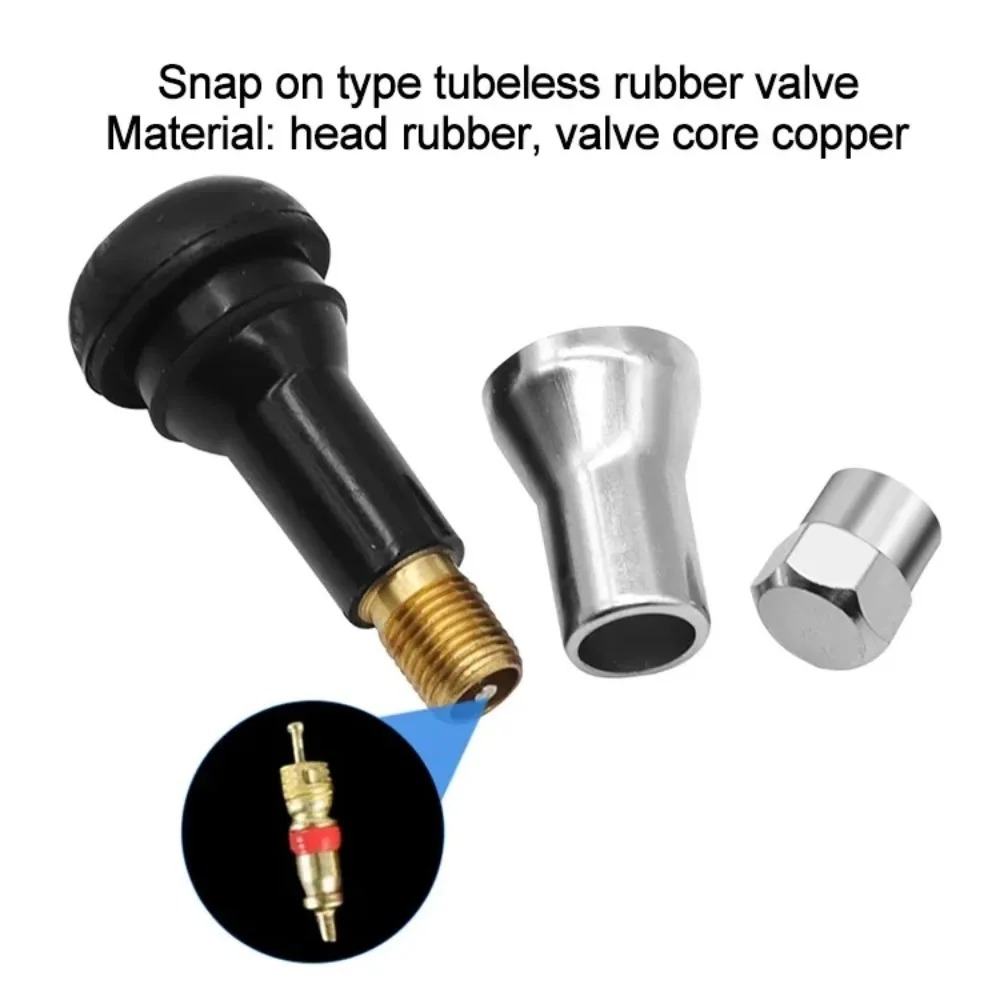 TR413/414 Chrome Aluminium Tub - Tubeless Valve Core บทวิจารณ์และราคา