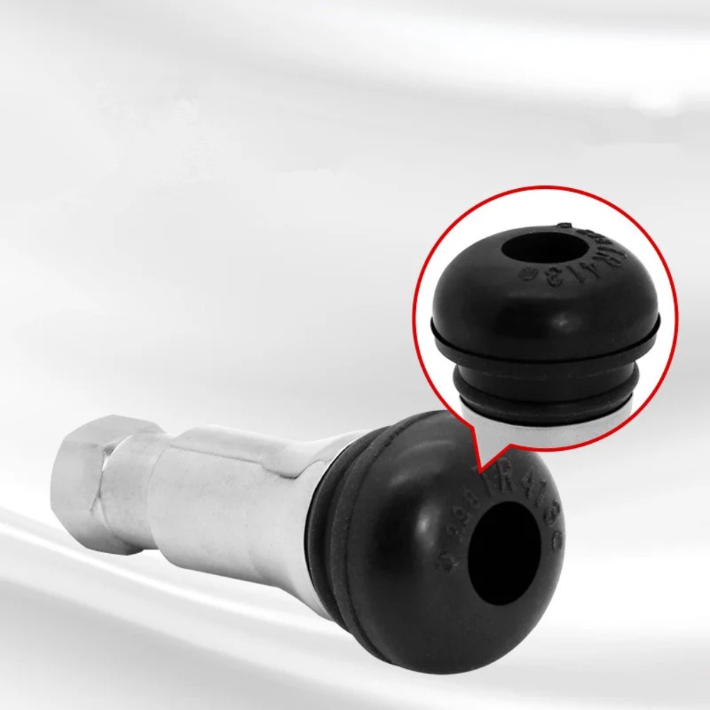 TR413/414 Chrome Aluminium Tub - Tubeless Valve Core บทวิจารณ์และราคา