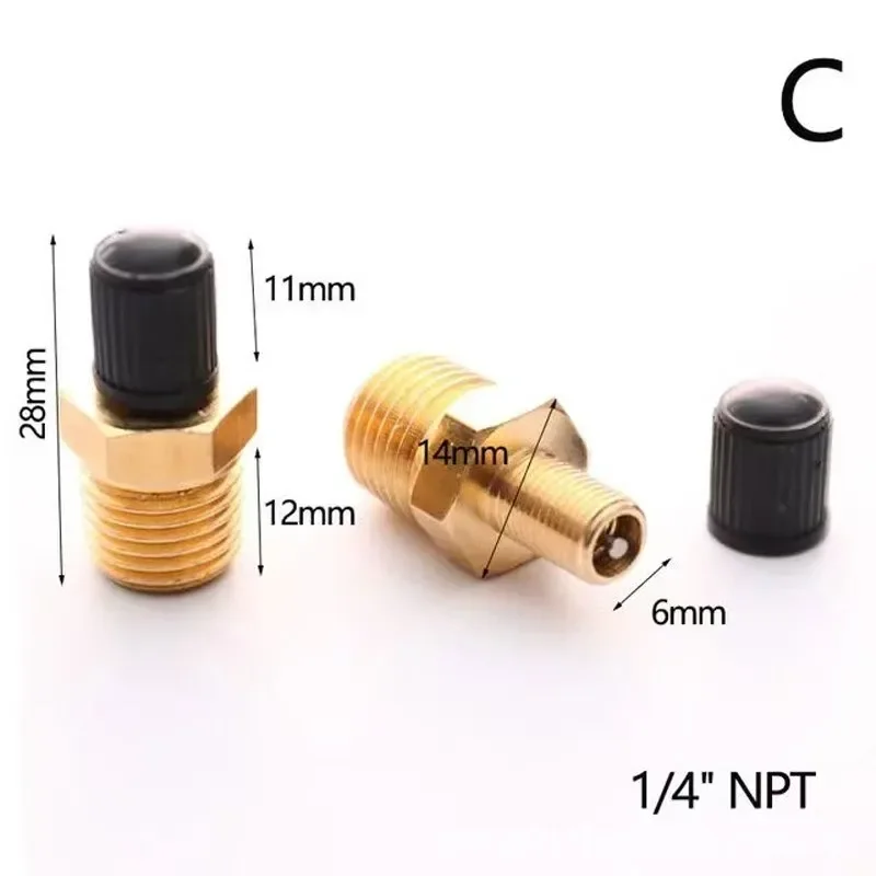 1/4 NPT 1/8 NPT M10*1 Automobi - Tubeless Valve Core บทวิจารณ์และราคา