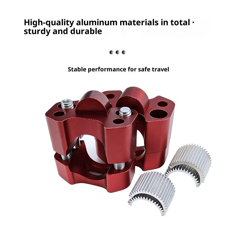 CNC Billet Handlebar Clamp Fat - Handlebar Riser Stem บทวิจารณ์และราคา