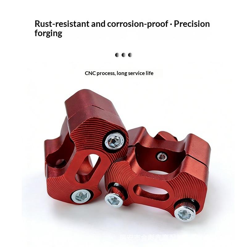 CNC Billet Handlebar Clamp Fat - Handlebar Riser Stem บทวิจารณ์และราคา