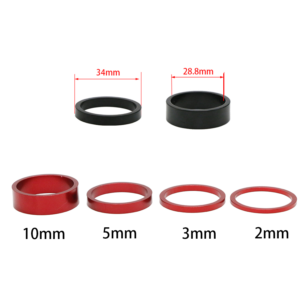 6Pcs/Set 10mm MTB Road Bike St - Handlebar Riser Stem บทวิจารณ์และราคา