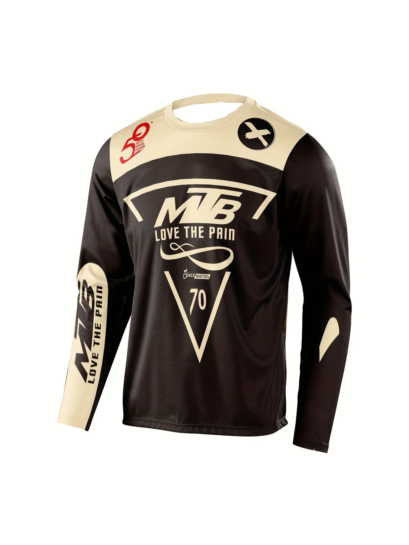 TEENAGERS LONG-SLEEVED T-SHIRT - Mountain Biking Camp บทวิจารณ์และราคา