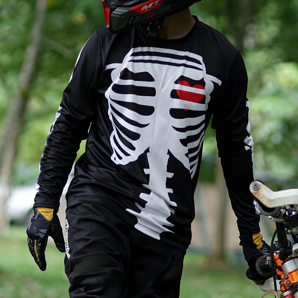 TEENAGERS LONG-SLEEVED T-SHIRT - Mountain Biking Camp บทวิจารณ์และราคา