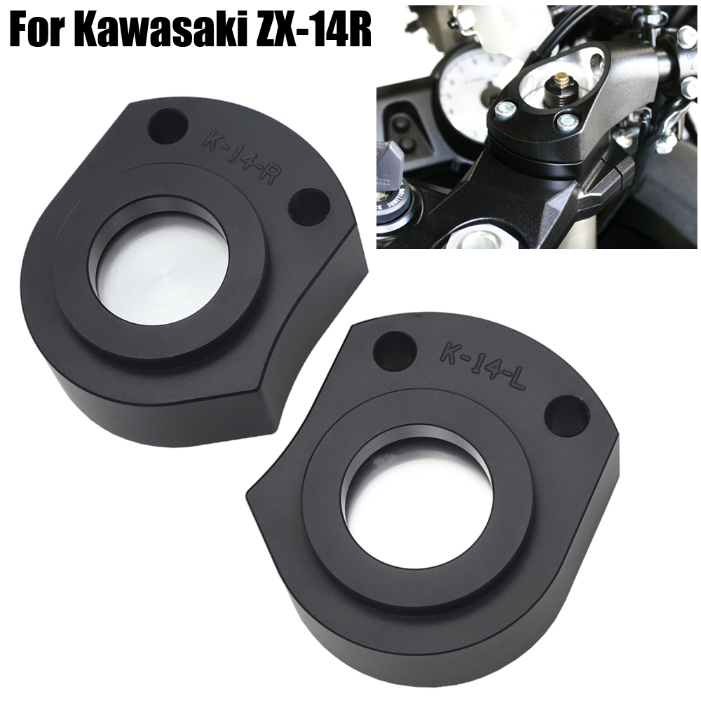 2PCS ZX14R 2018 Motorcycle Han - Handlebar Riser Stem บทวิจารณ์และราคา