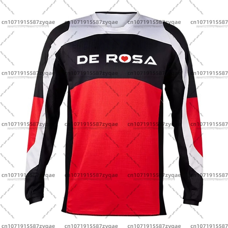 Men's de rosa jersey, outdoor  - Mountain Biking Jersey บทวิจารณ์และราคา