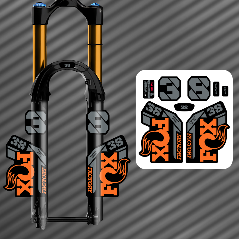 ENDURO Front Fork Stickers For - Mountain Biking Jersey บทวิจารณ์และราคา