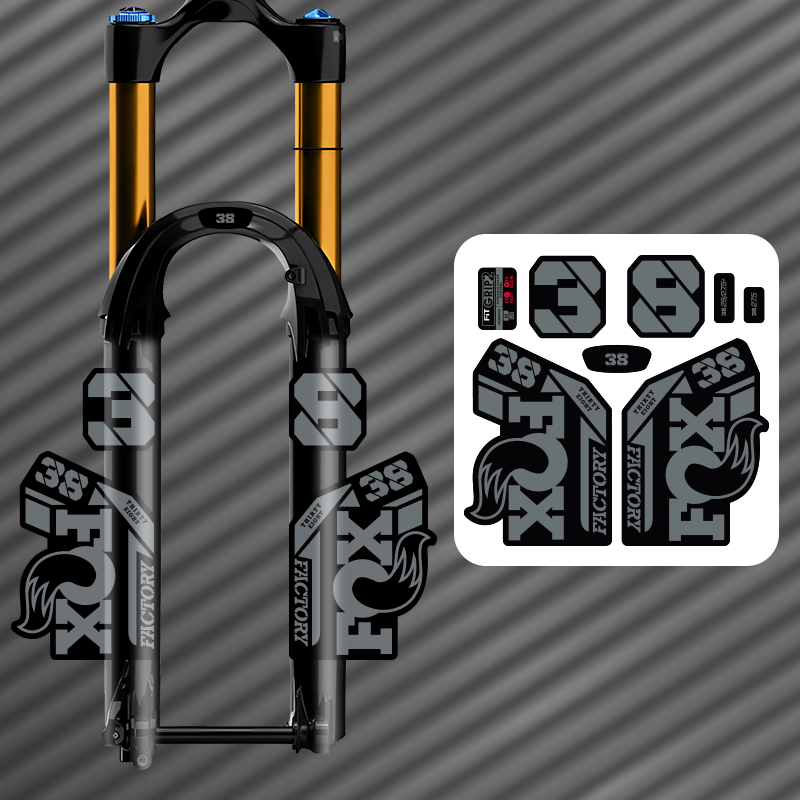 ENDURO Front Fork Stickers For - Mountain Biking Jersey บทวิจารณ์และราคา