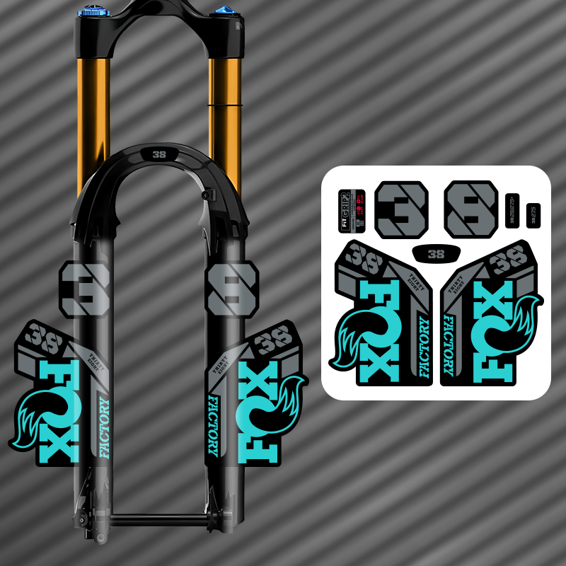 ENDURO Front Fork Stickers For - Mountain Biking Jersey บทวิจารณ์และราคา