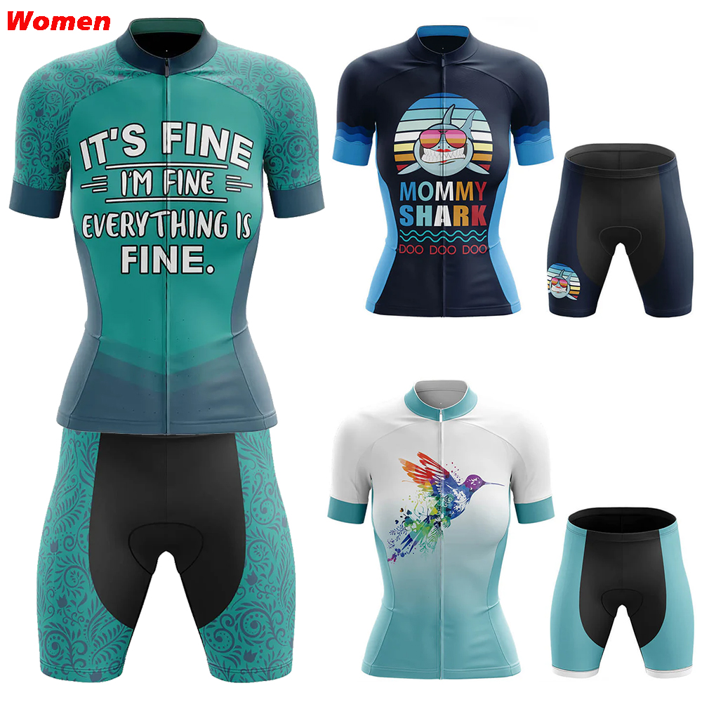I'm Fine Polyester Cycling Clo - Mountain Biking Outfits Women บทวิจารณ์และราคา