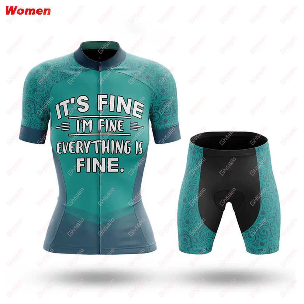 I'm Fine Polyester Cycling Clo - Mountain Biking Outfits Women บทวิจารณ์และราคา