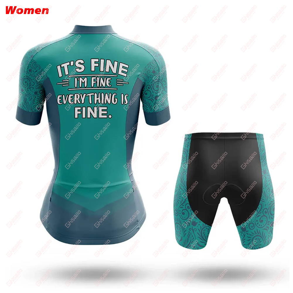I'm Fine Polyester Cycling Clo - Mountain Biking Outfits Women บทวิจารณ์และราคา