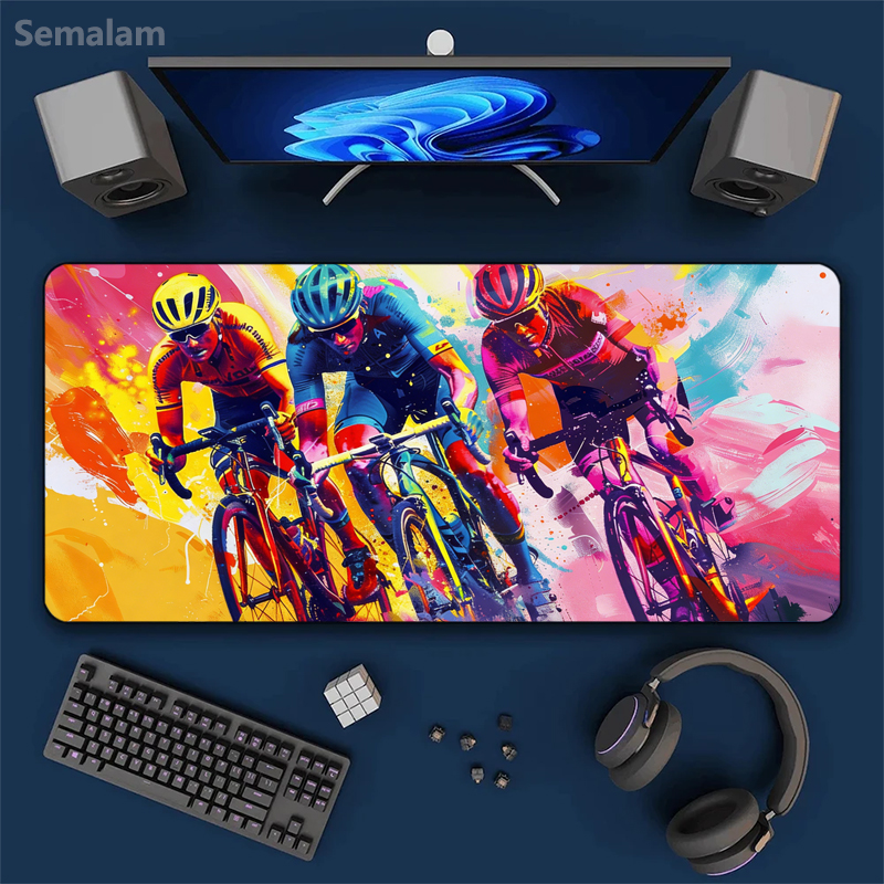Gaming Mouse Pad 1pc Large Mou - Mountain Biking Game บทวิจารณ์และราคา