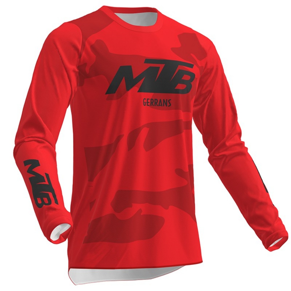 Men's Outdoor Cycling Long-Sle - Mountain Biking Jersey บทวิจารณ์และราคา
