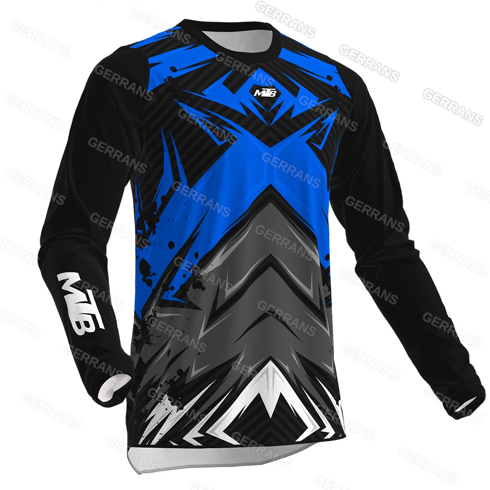 Men's Outdoor Cycling Long-Sle - Mountain Biking Jersey บทวิจารณ์และราคา