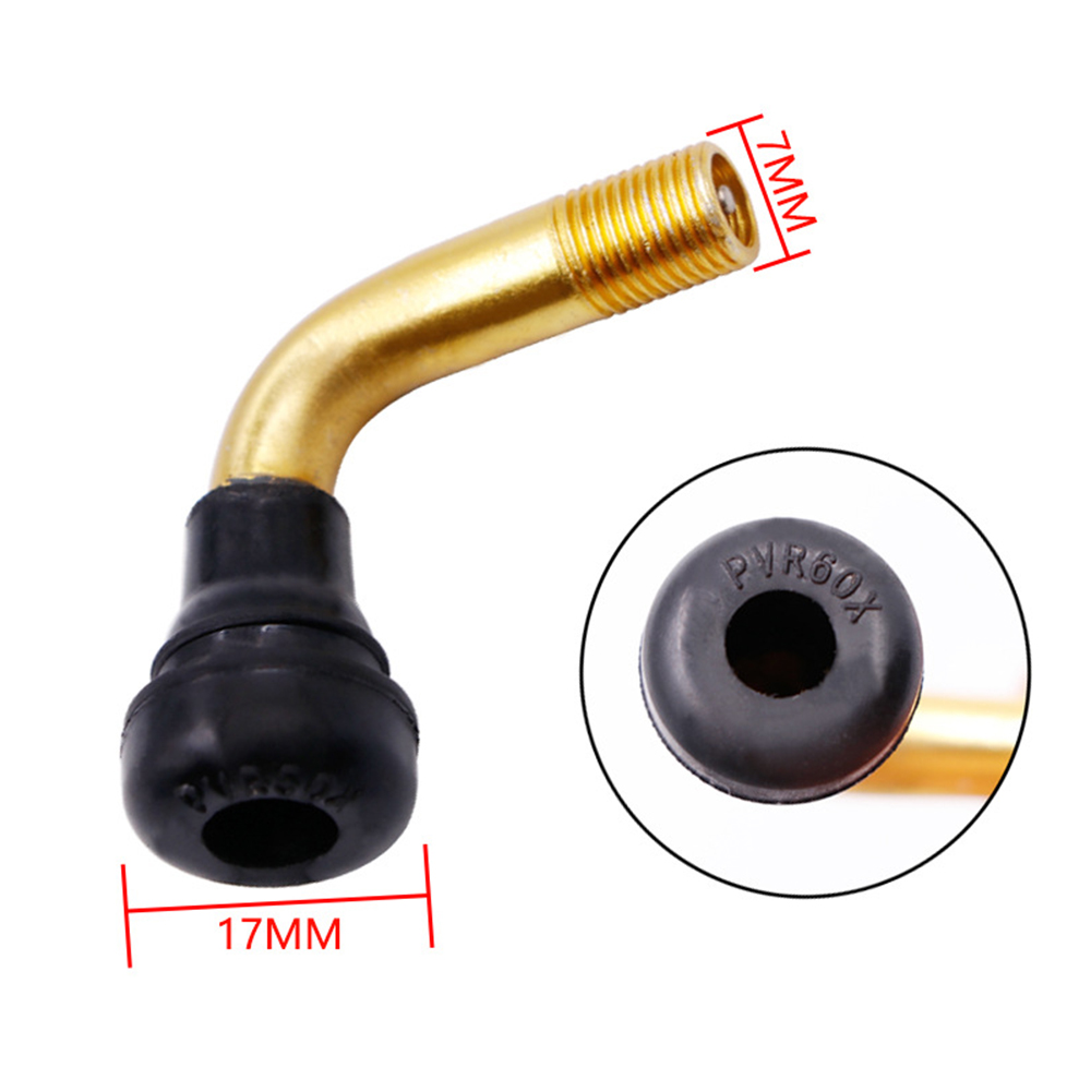 4Pc Rubber Angle Valve 50/pvr6 - Tubeless Valve Core บทวิจารณ์และราคา