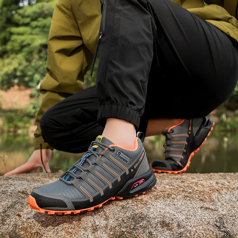 Waterproof Hiking Shoes Men‘s  - Mountain Biking Camp บทวิจารณ์และราคา