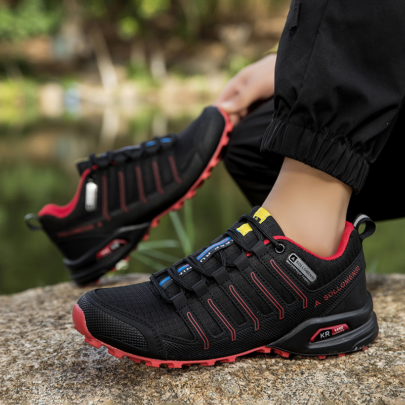 Waterproof Hiking Shoes Men‘s  - Mountain Biking Camp บทวิจารณ์และราคา