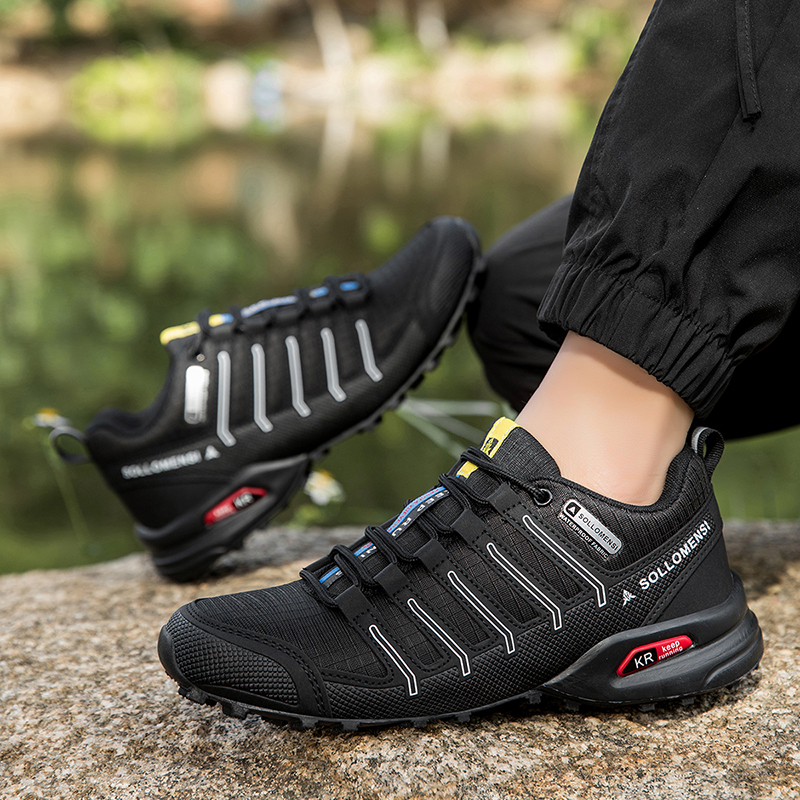 Waterproof Hiking Shoes Men‘s  - Mountain Biking Camp บทวิจารณ์และราคา