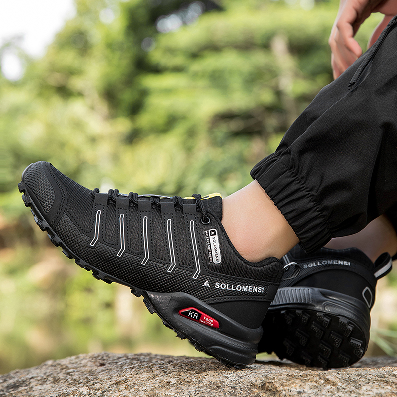 Waterproof Hiking Shoes Men‘s  - Mountain Biking Camp บทวิจารณ์และราคา
