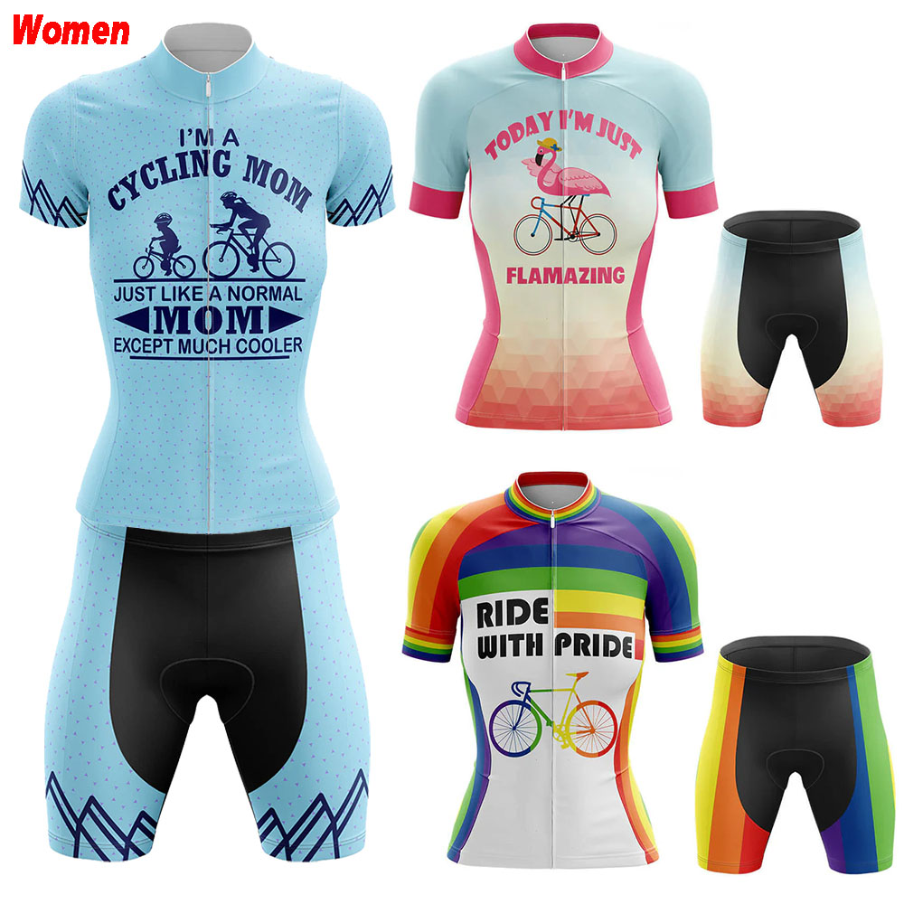 Ride With Pride Polyester Cycl - Mountain Biking Outfits Women บทวิจารณ์และราคา
