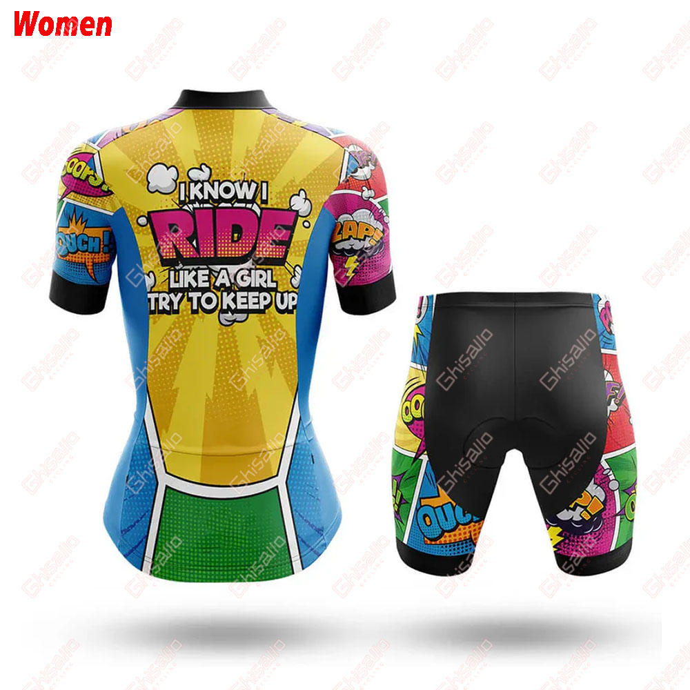 Like A Girl Comic Polyester Cy - Mountain Biking Outfits Women บทวิจารณ์และราคา