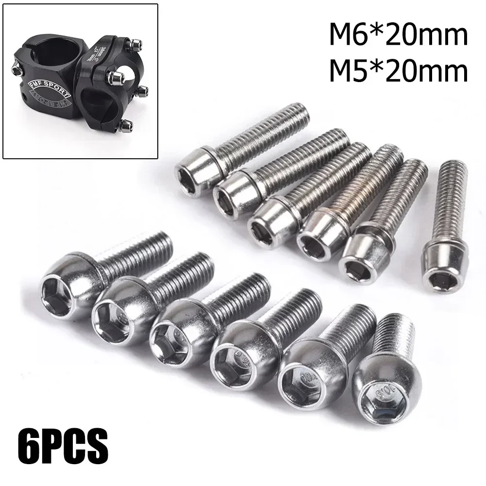 6pcs/set Bicycle Handlebar Scr - Handlebar Riser Stem บทวิจารณ์และราคา