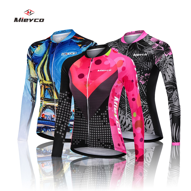 Cycling Jersey Summer Thin Lon - Mountain Biking Outfits Women บทวิจารณ์และราคา