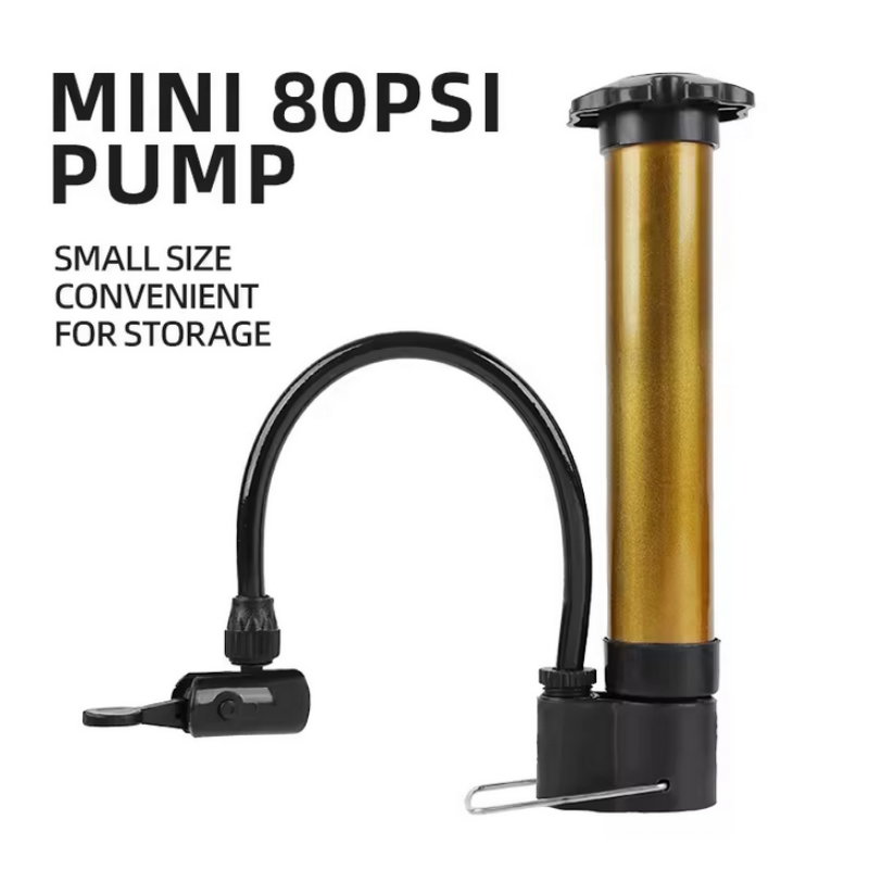 MTB Bicycle Pump 80 PSI Bike M - Mountain Biking Apparel บทวิจารณ์และราคา