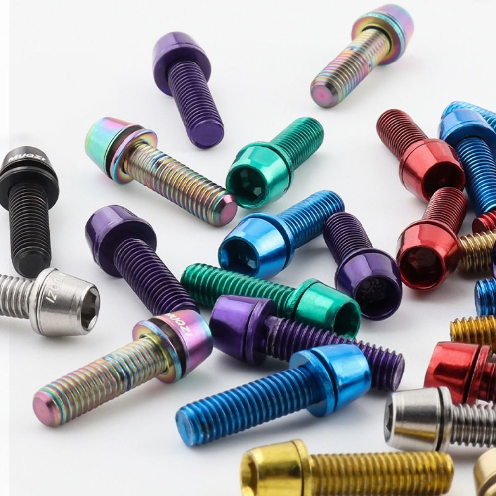 6PCS M5x17mm Stem Bolts Bicycl - Handlebar Riser Stem บทวิจารณ์และราคา
