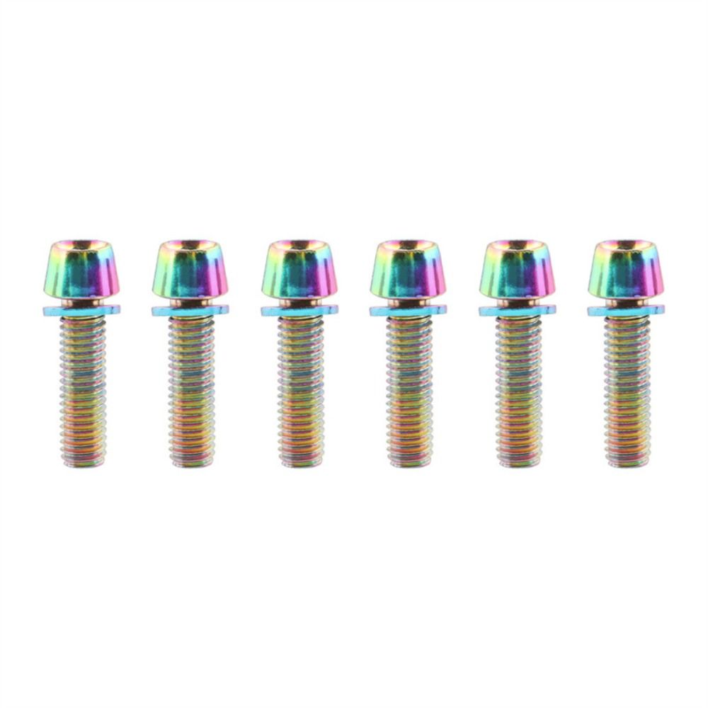 6PCS M5x17mm Stem Bolts Bicycl - Handlebar Riser Stem บทวิจารณ์และราคา