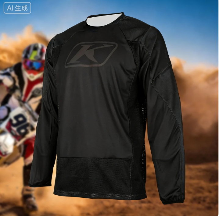 Summer BMX DH MTB Long Sleeved - Mountain Biking Jersey บทวิจารณ์และราคา