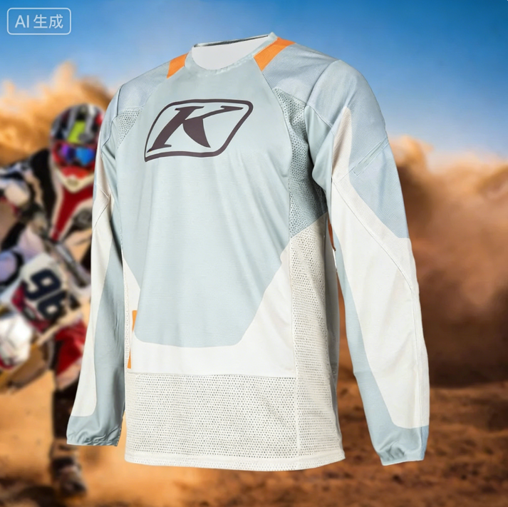Summer BMX DH MTB Long Sleeved - Mountain Biking Jersey บทวิจารณ์และราคา