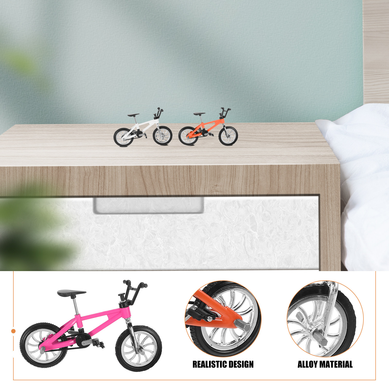 4Pcs Mini Finger Mountain Bicy - Mountain Biking Game บทวิจารณ์และราคา