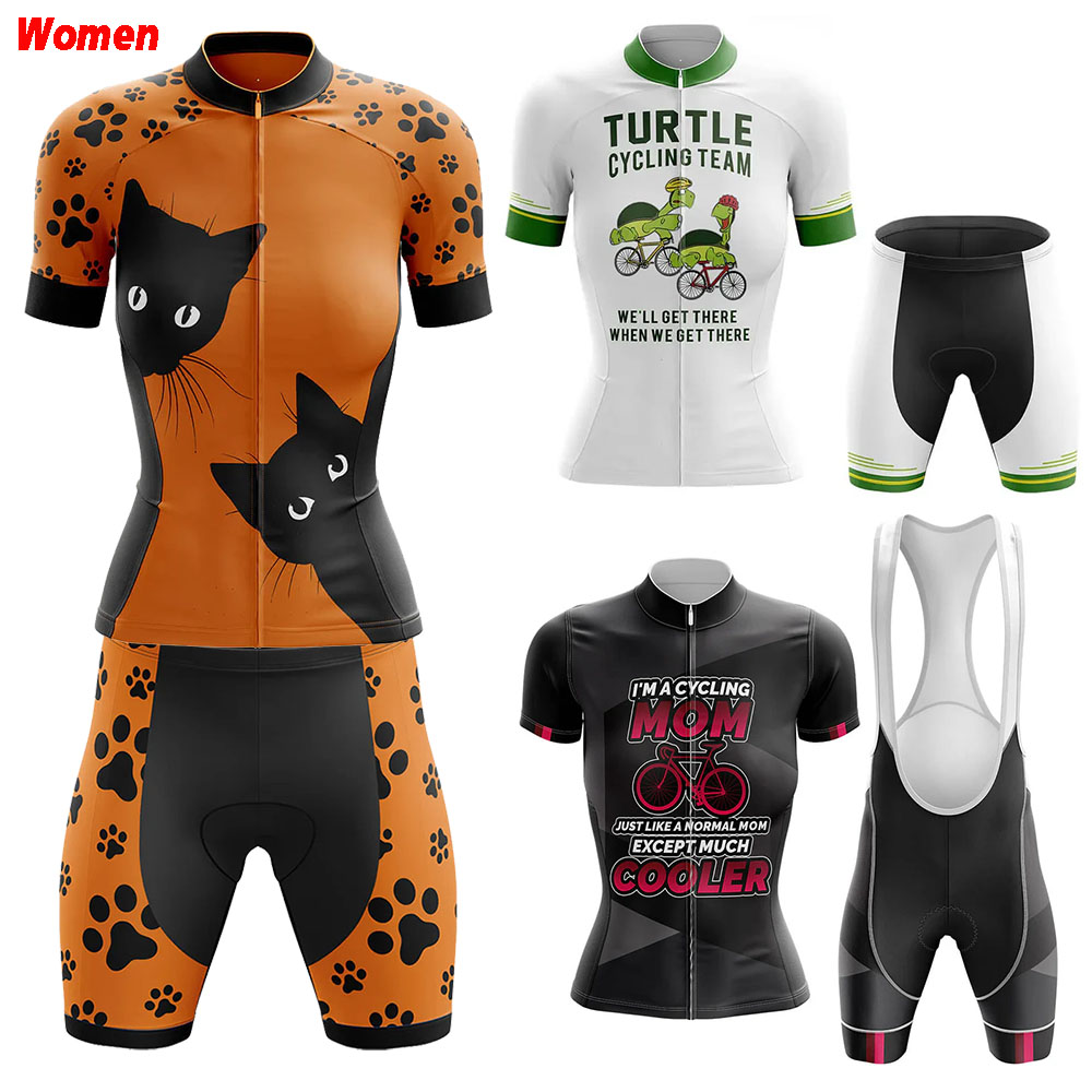 Peek A Boo Cat Polyester Cycli - Mountain Biking Outfits Women บทวิจารณ์และราคา