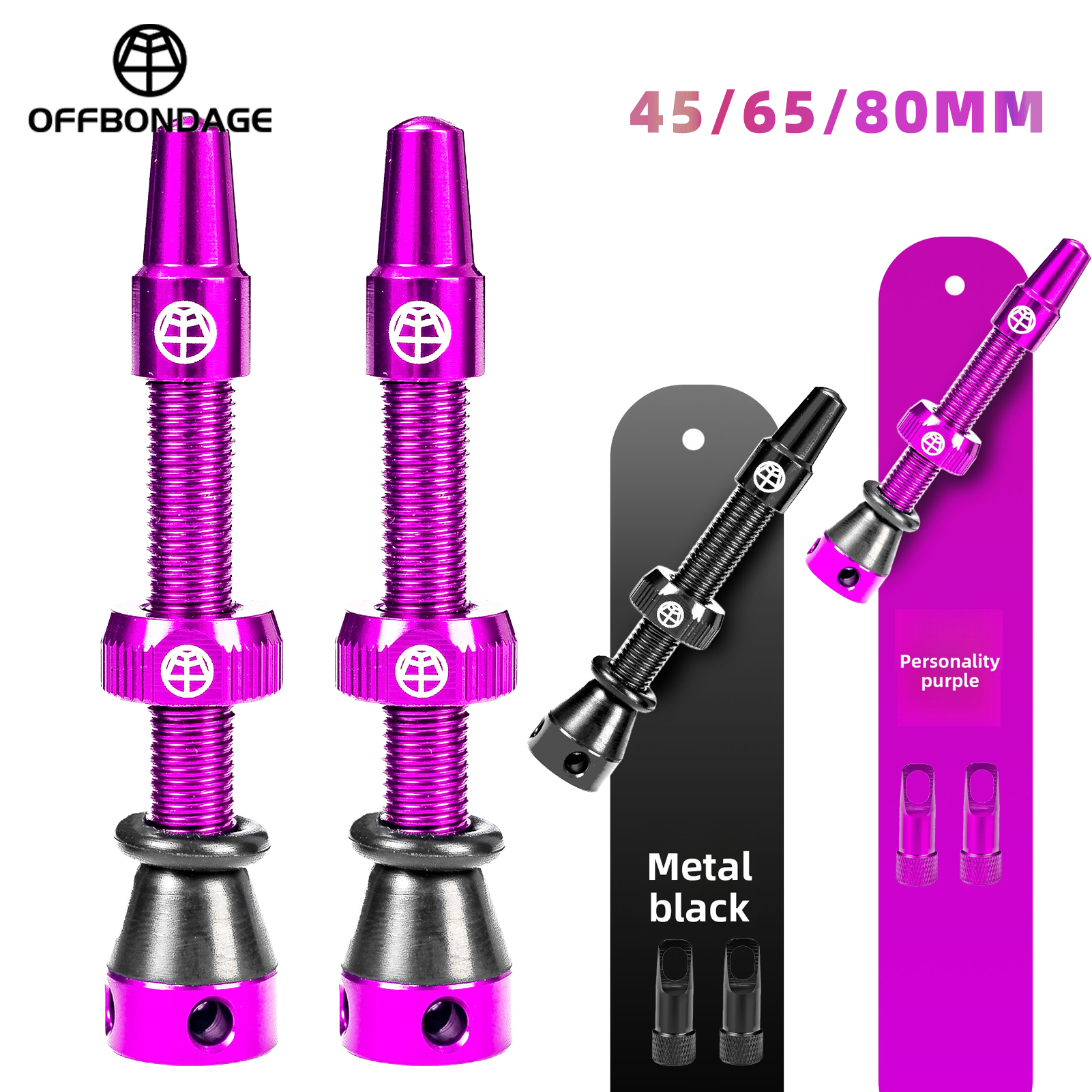 OFFBONDAGE Bicycle 2/Pack F/V  - Tubeless Valve Core บทวิจารณ์และราคา