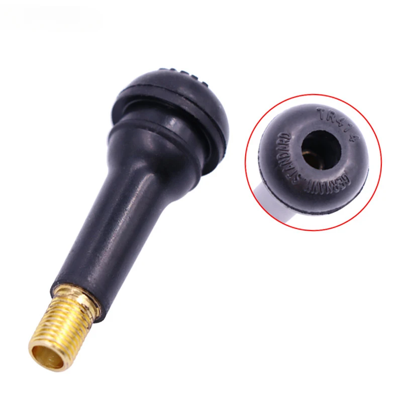 Black TR414 Tubeless Car Wheel - Tubeless Valve Core บทวิจารณ์และราคา