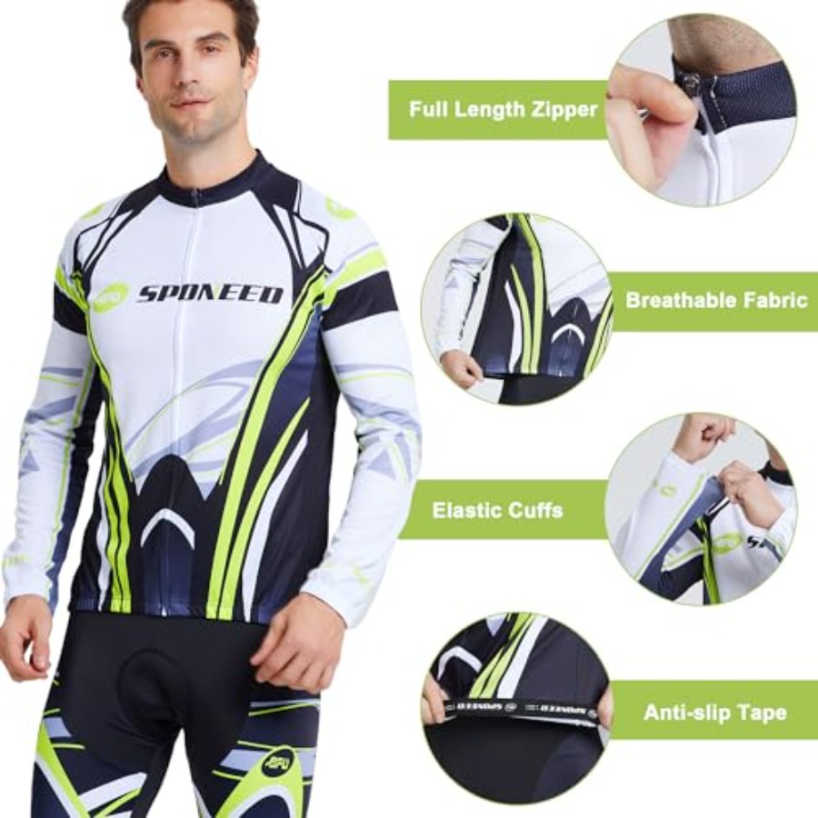 sponeed Cycling Clothes for Me - Mountain Biking Outfits Women บทวิจารณ์และราคา