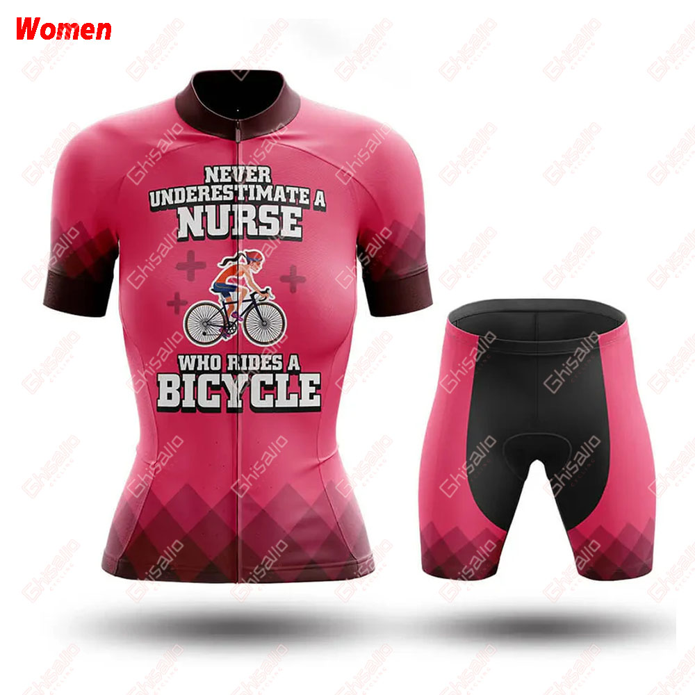 Cycling Nurse Polyester Cyclin - Mountain Biking Outfits Women บทวิจารณ์และราคา