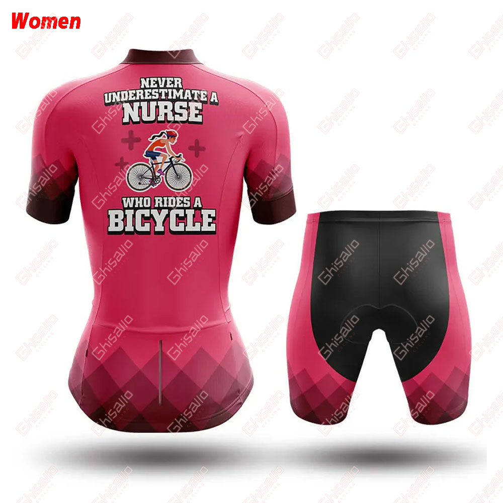 Cycling Nurse Polyester Cyclin - Mountain Biking Outfits Women บทวิจารณ์และราคา